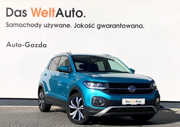 samochody osobowe Volkswagen T-Cross cena 69900 przebieg: 147191, rok produkcji 2019 z Paczków